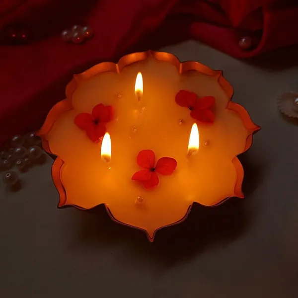Lotus_Urli_Candle_Set_Rose_Scented_Floral_Design_Home_Decor_And_Gift_Candle