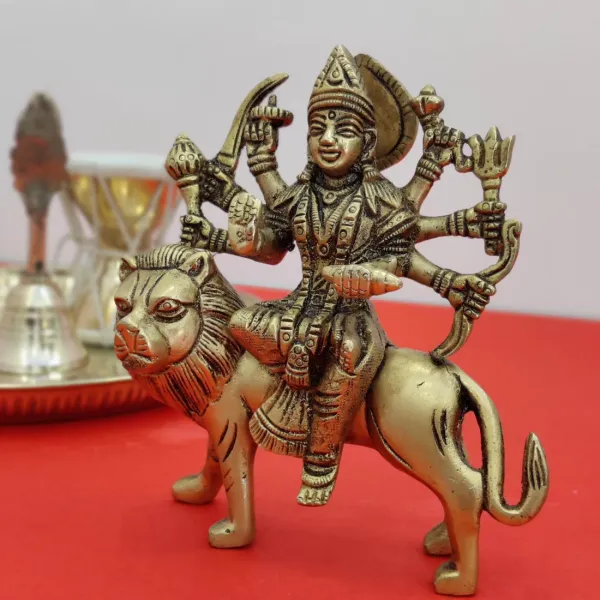 Divine_Brass_Durga_Maa_Idol