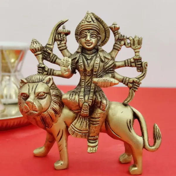 Divine_Brass_Durga_Maa_Idol
