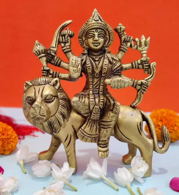 Divine_Brass_Durga_Maa_Idol