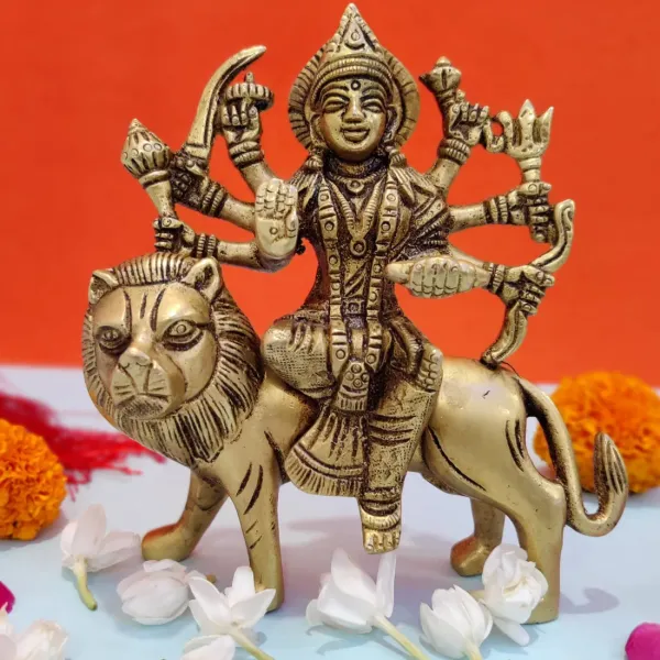 Divine_Brass_Durga_Maa_Idol