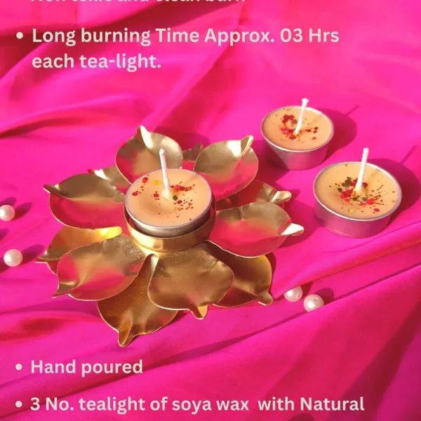 Tea_Light_Urli_Scented_Candle_With_2_Extra_Refill_Tea_Lights_Lavender_Aroma_Candle