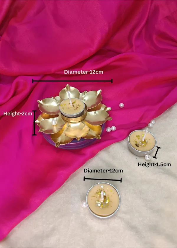 Tea_Light_Urli_Scented_Candle_With_2_Extra_Refill_Tea_Lights_Lavender_Aroma_Candle