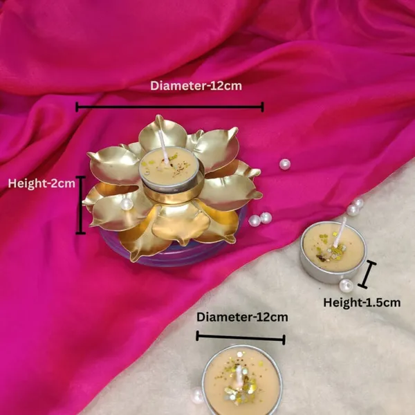 Tea_Light_Urli_Scented_Candle_With_2_Extra_Refill_Tea_Lights_Lavender_Aroma_Candle