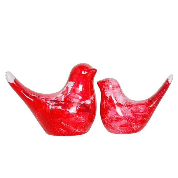Creative_Love_Birds_Showpiece_For_Home_Decor_Red_White_Polyresin_3_5_Inch