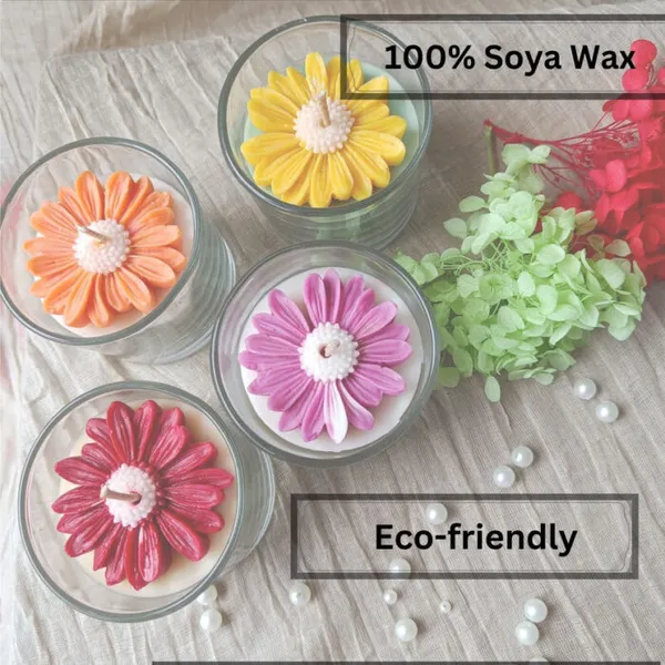 Daisy_Flower_Yellow_Candle_Champa_Aroma_Candle
