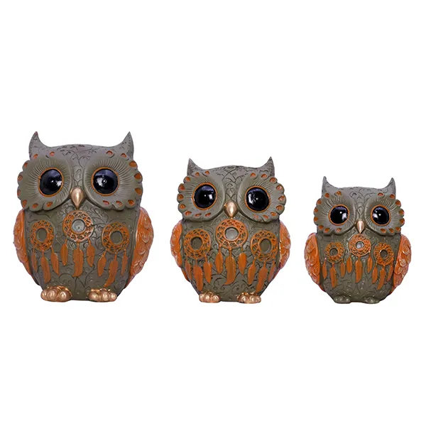 Handcrafted_Owl_Figurine_Set_Elegant_Decorative_Showpiece_With_Three_Sizes_Large_13cm_H_X_11cm_L_X_8cm_D_Medium_11cm_H_X_9cm_L_X_7cm_D_Small_9_5cm_H_X_8cm_L_X_6cm_D