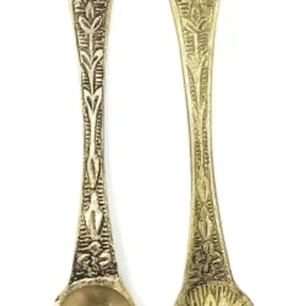 Brass_Panchamrit_Pooja_Spoon_Set_Of_2_5_Inch