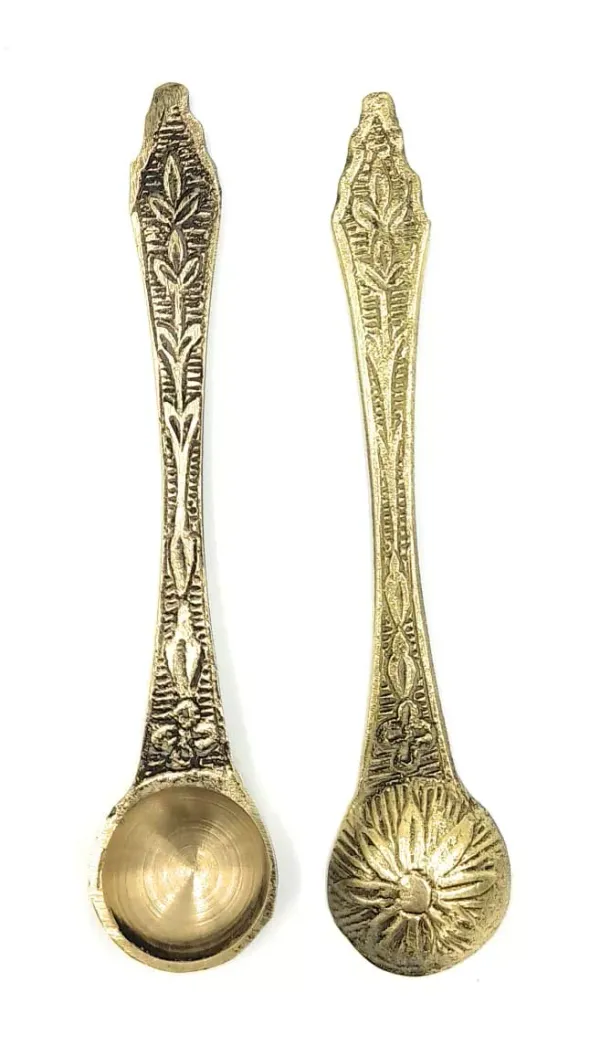 Brass_Panchamrit_Pooja_Spoon_Set_Of_2_5_Inch