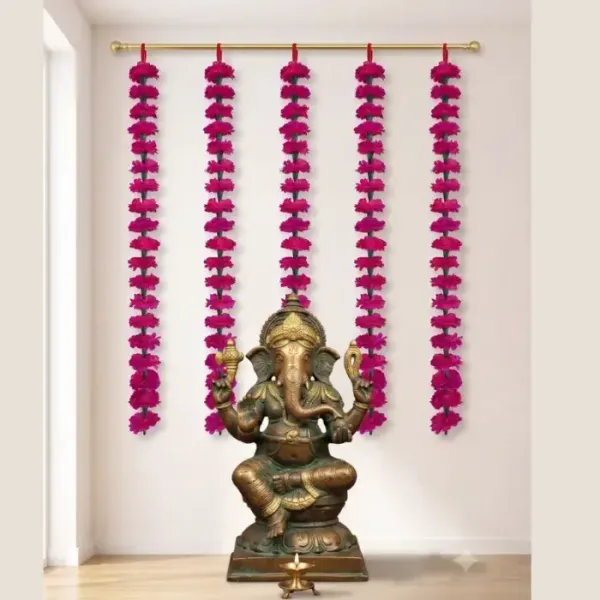 Artificial_Pink_Flower_Garland_4_5_Feet_Set_Of_5_For_Door_Pooja_Wedding_Decoration