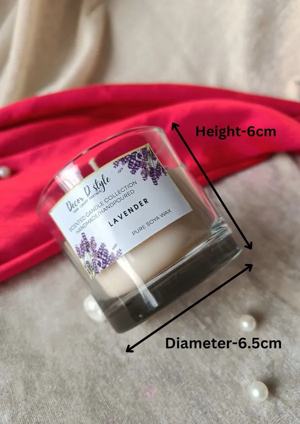 Daisy_Flower_Purple_Candle_Lavender_Scent_Candle