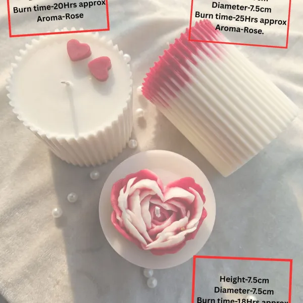 Rose_Scent_Tri_Combo_Pillar_Candle_Set_Home_Decor_And_Festive_Use_Candle