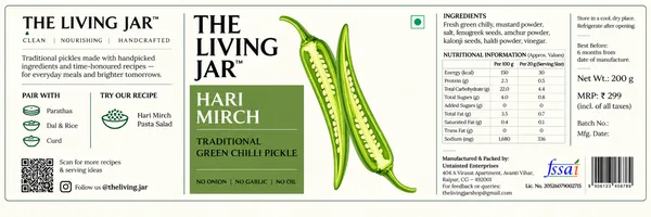 The_Living_Jar_Hari_Mirch_Traditional_Green_Chilli_Pickle