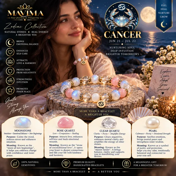 Mavima_Multicolor_Stone_Beads_Cancer_Zodiac_Bracelet_For_Women