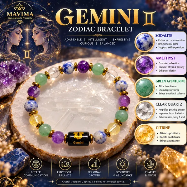 Mavima_Multicolor_Stone_Beads_Gemini_Zodiac_Bracelet_For_Women
