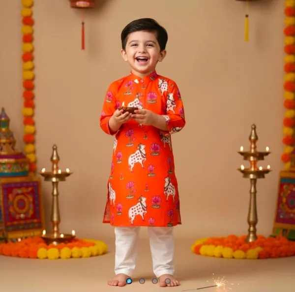 Orange_Printed_Cotton_Kurta_Pyjama_Set_for_Boys