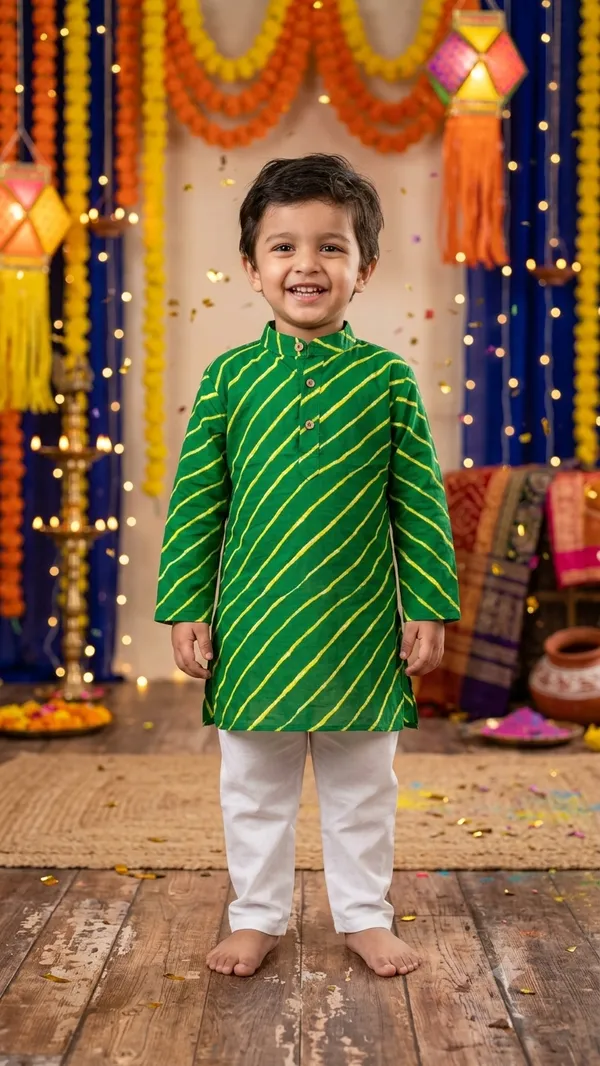 Green_Striped_Kurta_Pajama_Set_for_Boys
