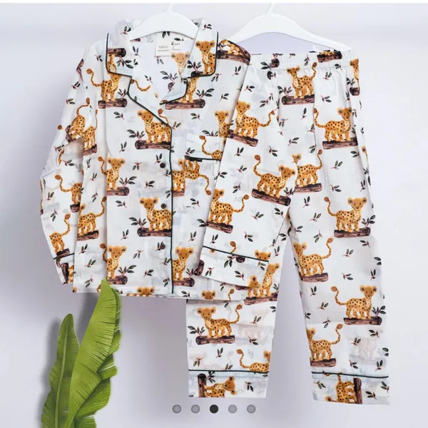 White_Printed_Cotton_Night_Suit_for_Boys_&_Girls