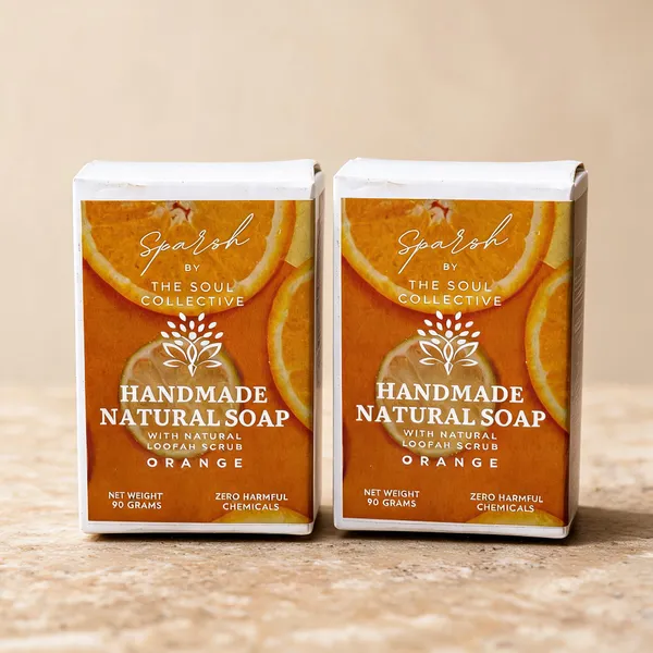 Sparsh_By_The_Soul_Collective_Handmade_Natural_Soap_Orange_With_Natural_Loofah_Pack_Of_2