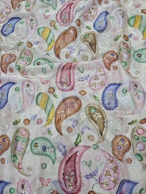 Carry_Position_Print_With_Cut_Dana_Beads_Embroidery_On_Metallic_Organza