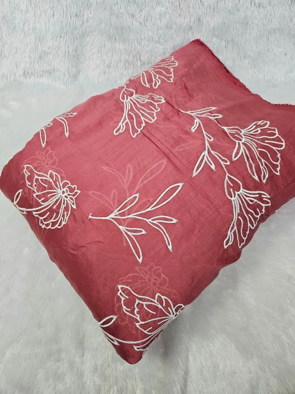 Peach_White_Thread_Work_Allover_Embroidery_On_Mul_Chanderi_Fabric