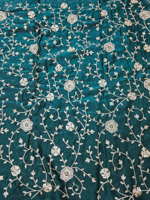 Rama_Green_Allover_Beads_Embroidery_On_Space_Silk_Fendy
