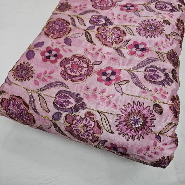 Light_Purple_Position_Print_With_Sequins_Embroidery_On_Chinon_Fabric
