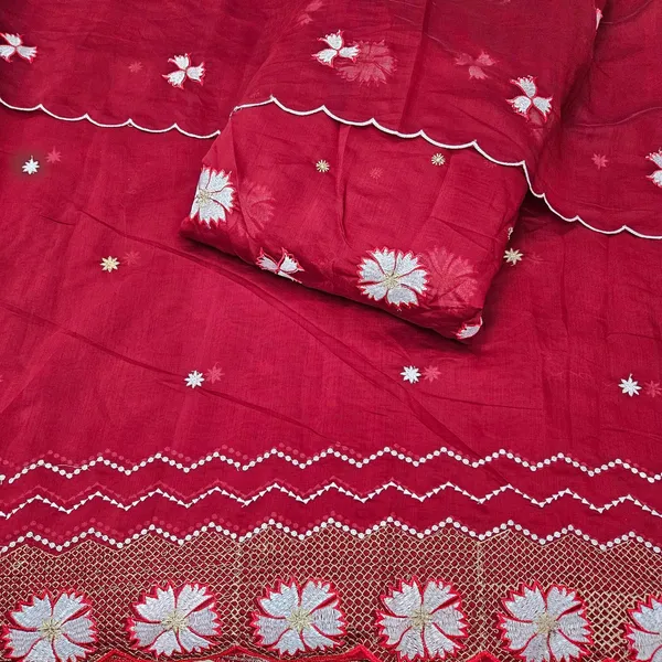 Maroon_3pc_Heavy_Embroidered_On_Mul_Chanderi_Fabric