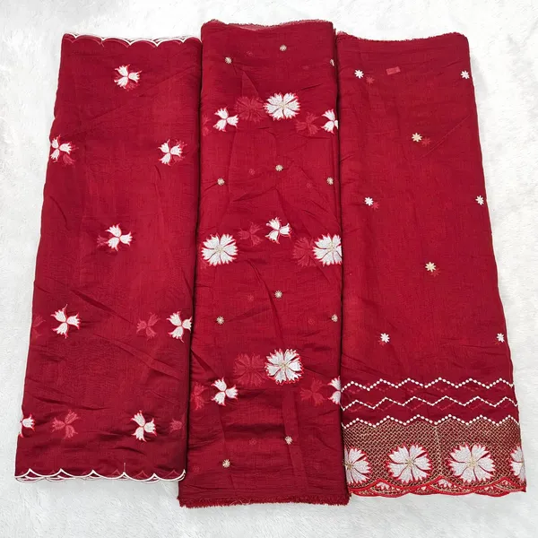 Maroon_3pc_Heavy_Embroidered_On_Mul_Chanderi_Fabric
