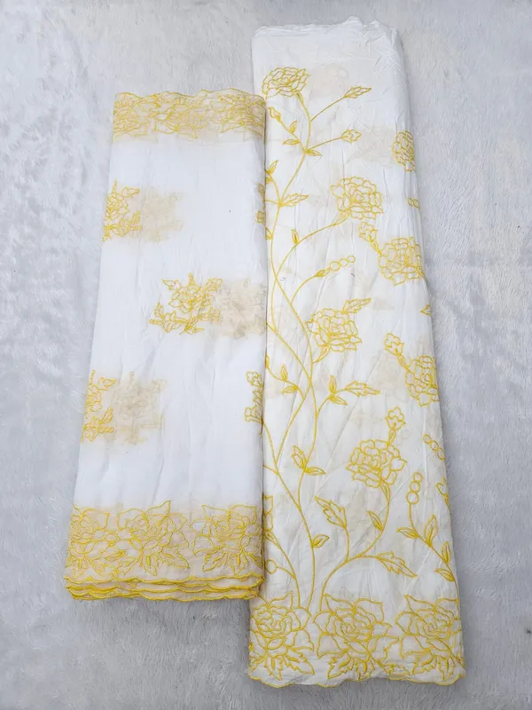Yellow_Embroidered_2pc_Heavy_Daman_Dupatta_On_Pure_Cotton_Fabric