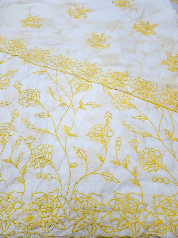 Yellow_Embroidered_2pc_Heavy_Daman_Dupatta_On_Pure_Cotton_Fabric