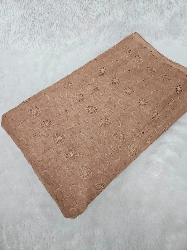 Light_Brown_Floral_Plain_Hakoba_Fabric