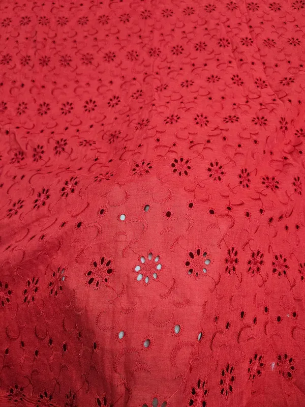 Red_Floral_Plain_Hakoba_Fabric