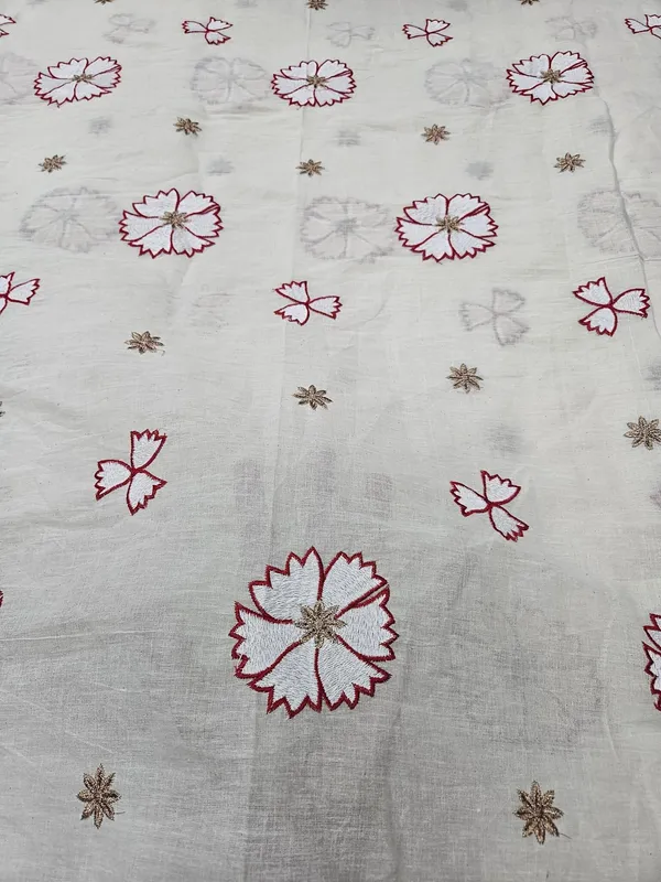 Red_Embroidered_2pc_Daman_Allover_On_Kora_Cotton_Fabric