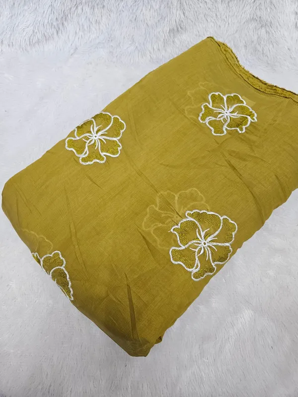 Mustard_Yellow_Thread_Embroidery_On_Mul_Chanderi_Fabric