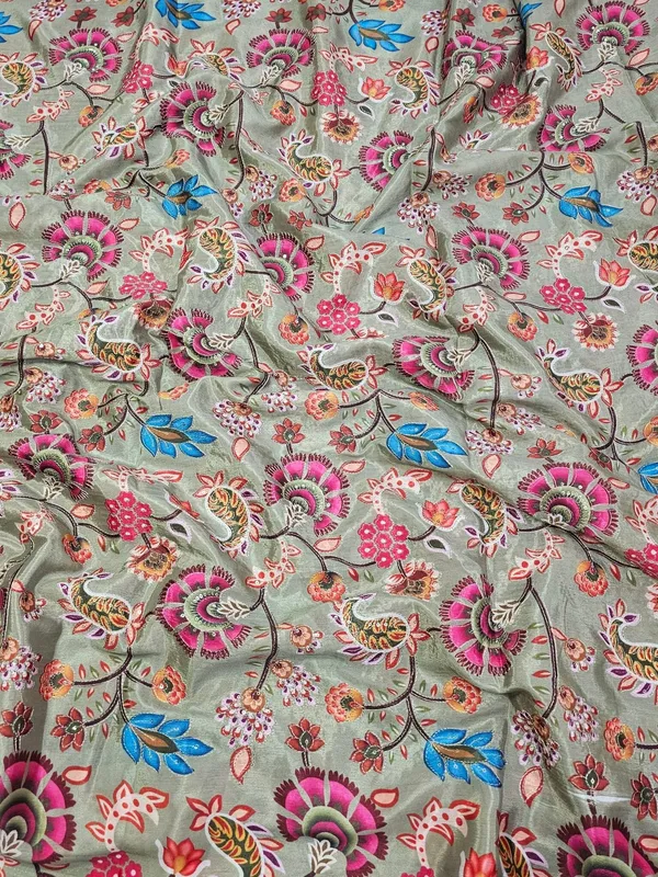 Light_Olive_Green_Carry_Position_Print_With_Embroidery_On_Chinon_Fabric