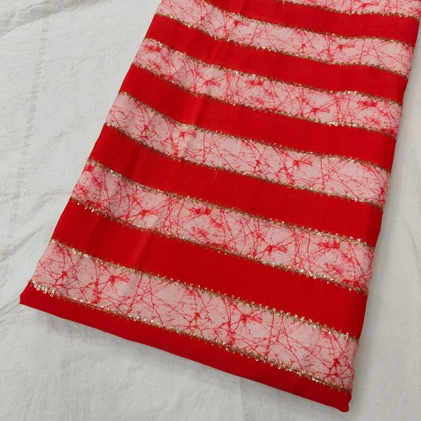 Red_Position_Print_With_Sequins_Embroidery_On_Chinon_Fabric