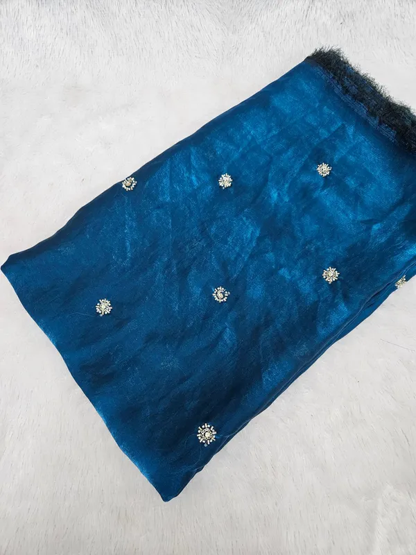 Fendy_Space_Silk_Original_Handwork_Beads_Butti