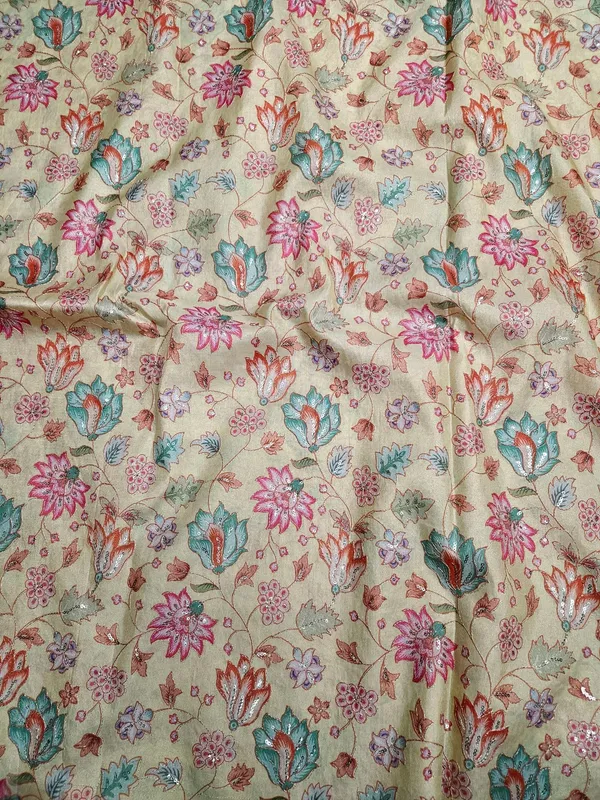 Floral_Position_Print_On_Shimmer_Fabric