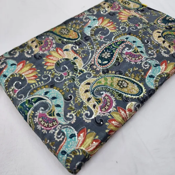 Grey_Carry_Position_Print_With_Embroidery_On_Chinon_Fabric