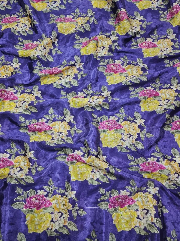 Purple_Floral_Position_Print_With_Embroidery_On_Chinon_Fabric