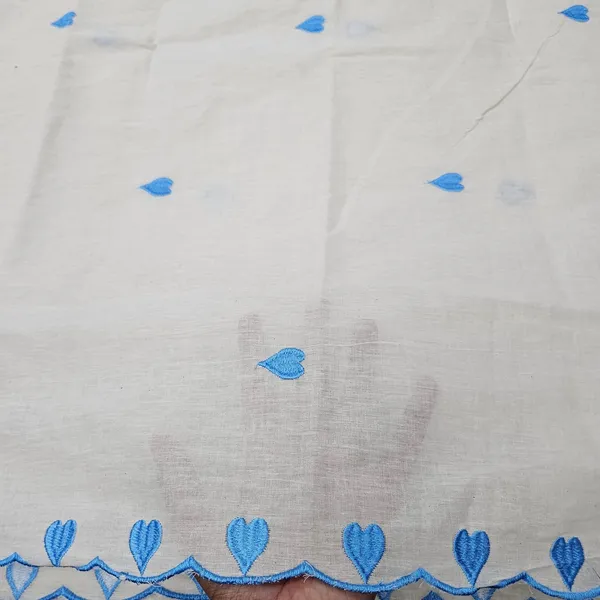 Blue_3pc_Embroidery_On_Pure_Kora_Cotton