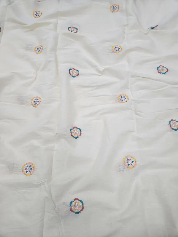 Beads_Embroidery_With_Multi_Colour_Threadwork_On_Dyeable_Kora_Cotton
