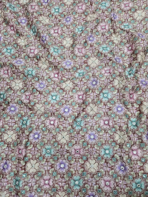 Floral_Position_Print_On_Chinon_Fabric