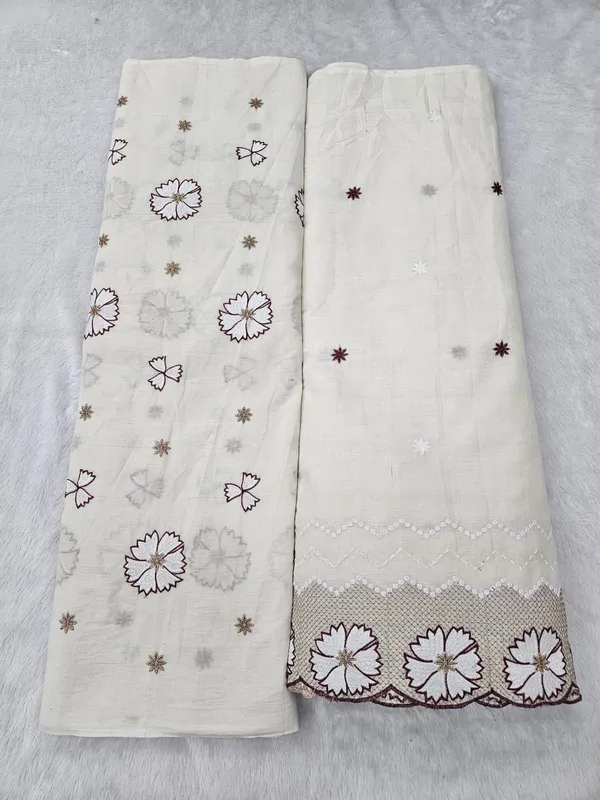 Maroon_Embroidered_2pc_Daman_Allover_On_Pure_Kora_Cotton_Fabric