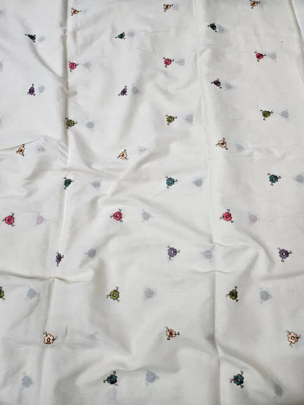 Multi_Thread_Butti_On_Dyeable_Kora_Cotton