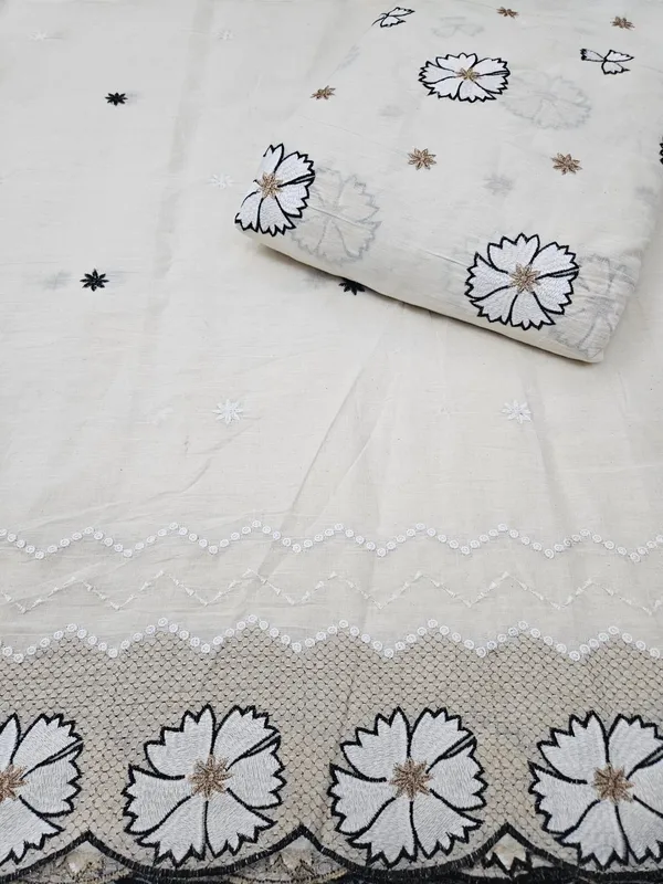 Black_Embroidered_2pc_Daman_Allover_On_Kora_Cotton_Fabric