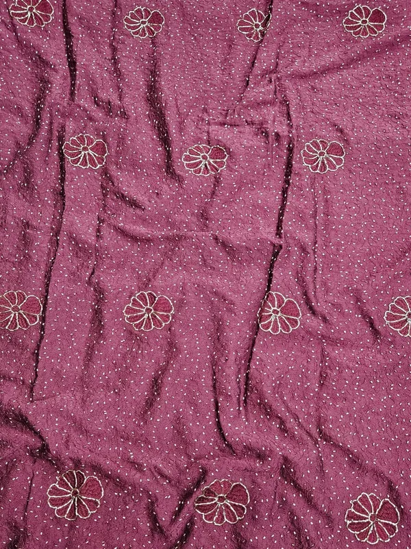 Dusty_Maroon_Floral_Sequins_Beads_Embroidery_On_Rangoli_Crush_Fabric