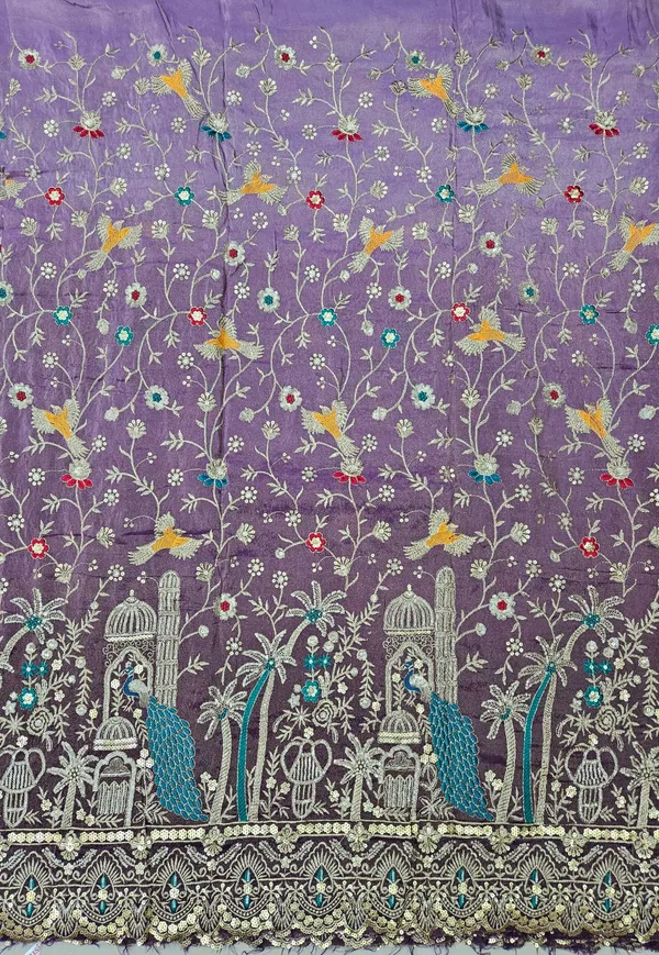 Purple_Ombre_Multi_Thread_Heavy_Sequins_And_Jari_Embroidery_On_Viscose_Shimmer_Fabric