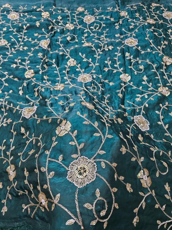 Rama_Green_Allover_Beads_Embroidery_On_Space_Silk_Fendy